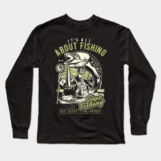 Gone fishing Long Sleeve T-Shirt